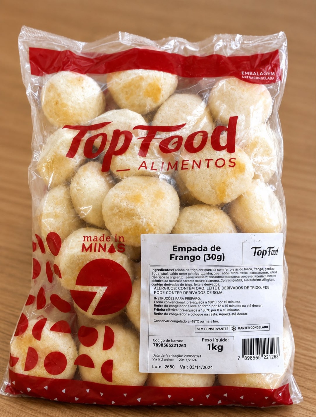 Empada de frango