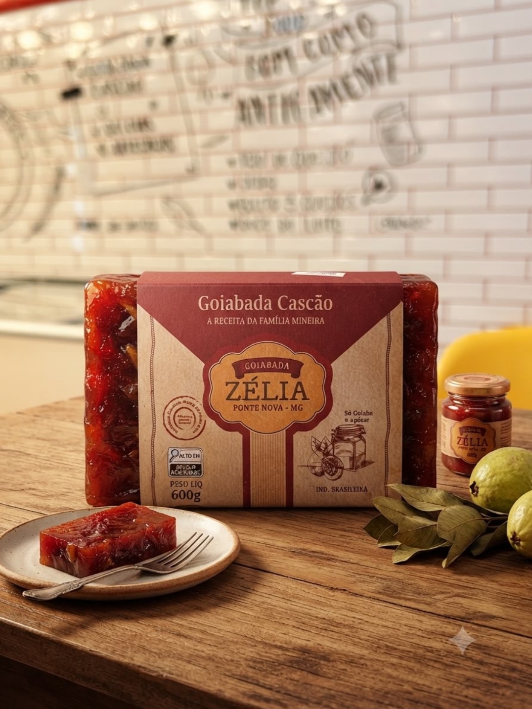 Goiabada cascão 600g